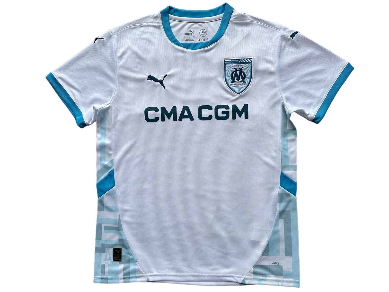 24-25 Marseille home jersey