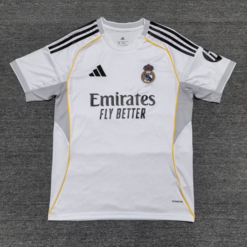 25-26 Real Madrid home jersey