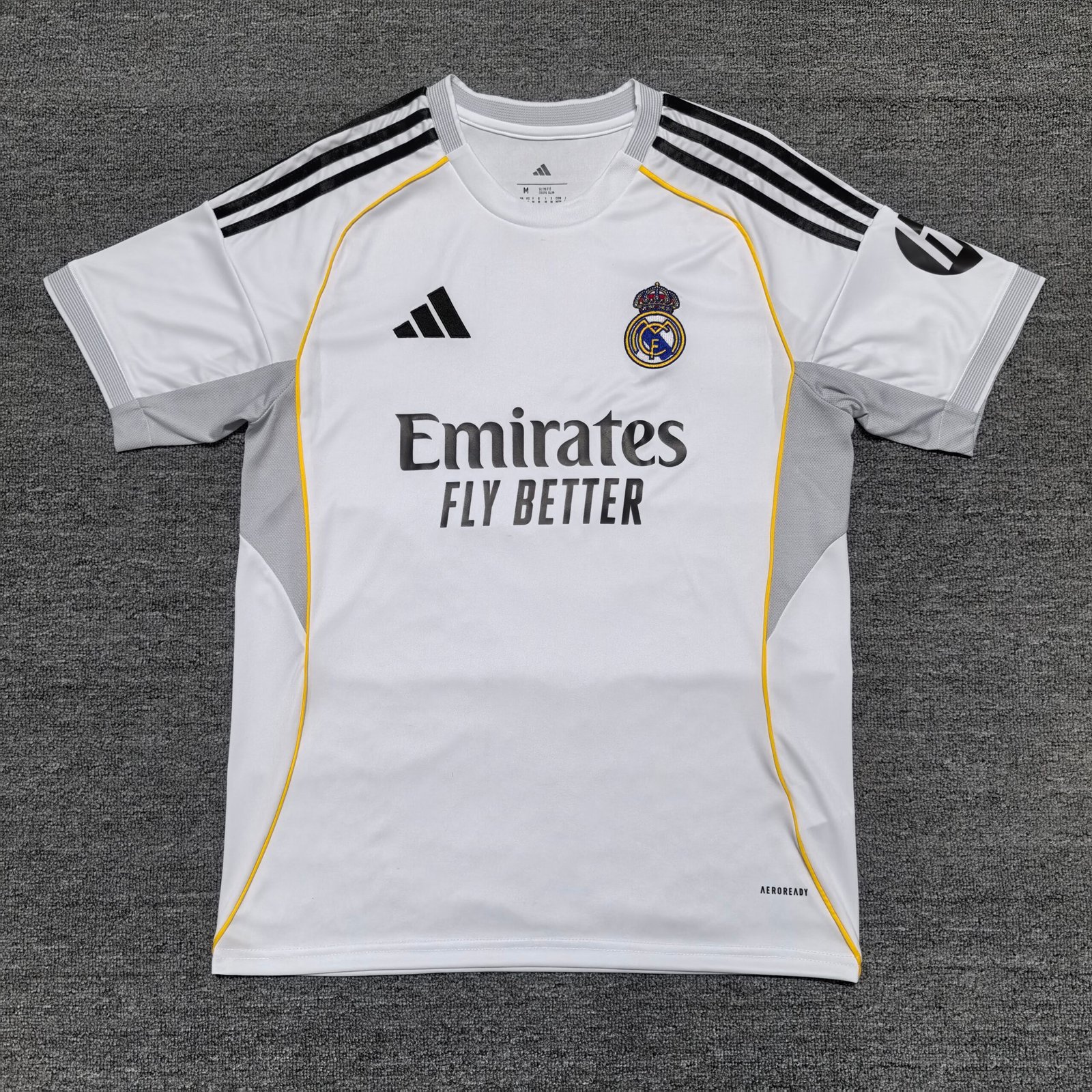 25-26 Real Madrid home jersey