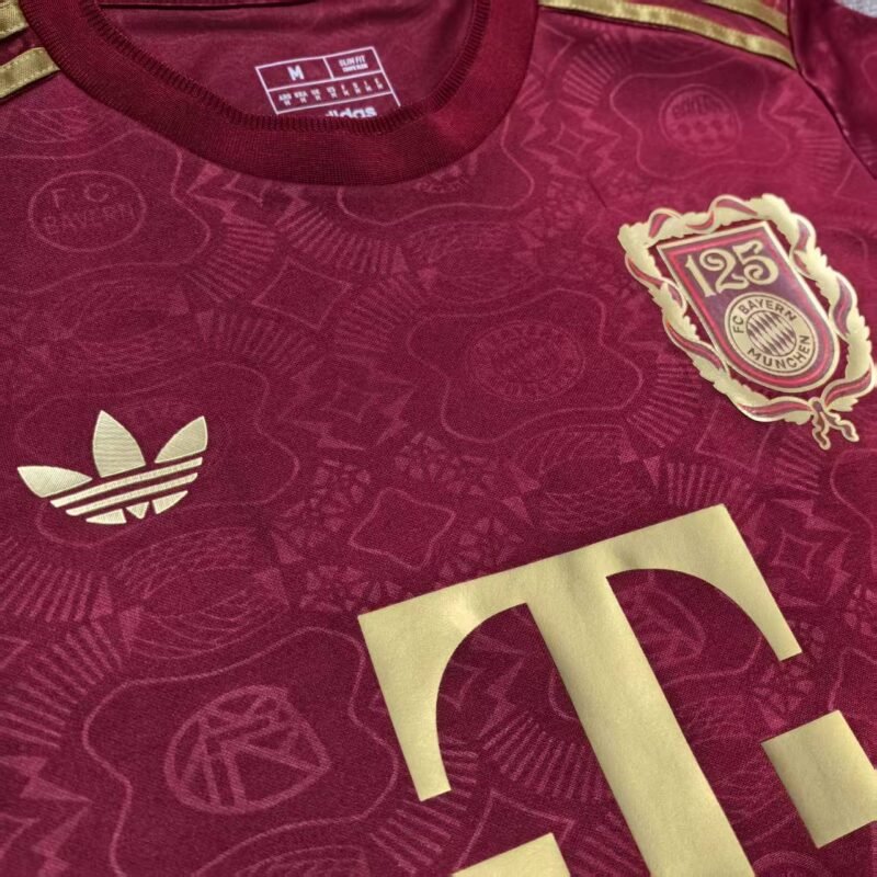 25 26 Bayern 125th anniversary commemorative jersey - Image 2