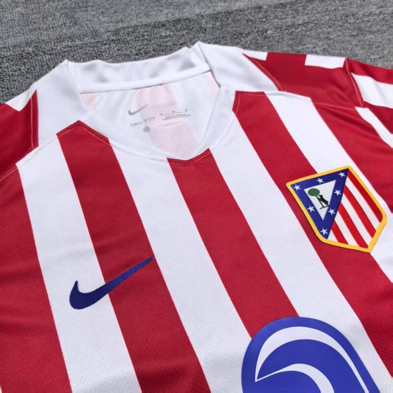 25 26 Atletico Madrid home jersey - Image 2