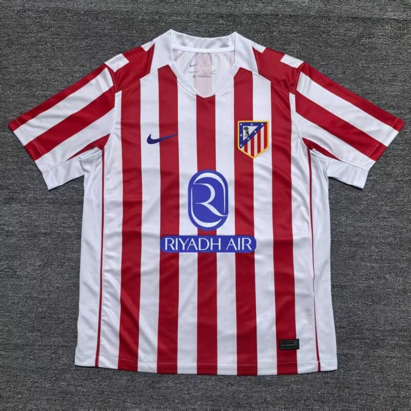 25 26 Atletico Madrid home jersey