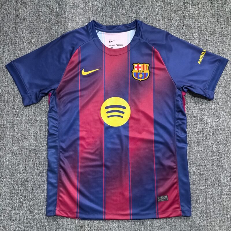 25 26 Barcelona home jersey