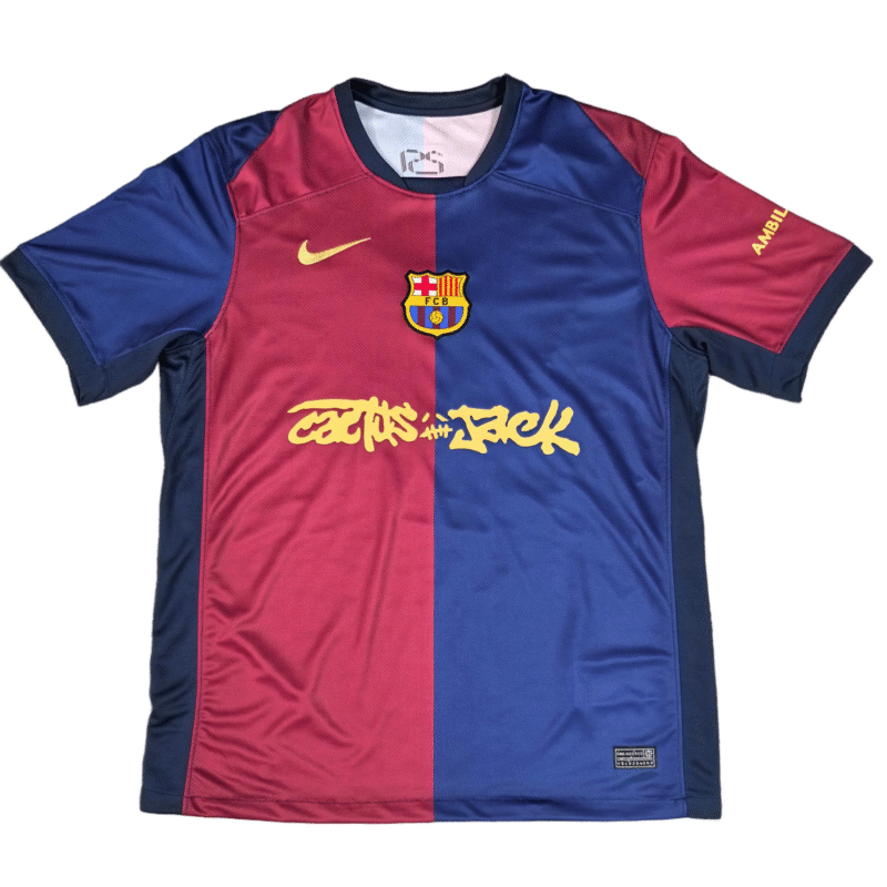 Barcelona x Travis Scott 24-25 Special Edition Home Jersey