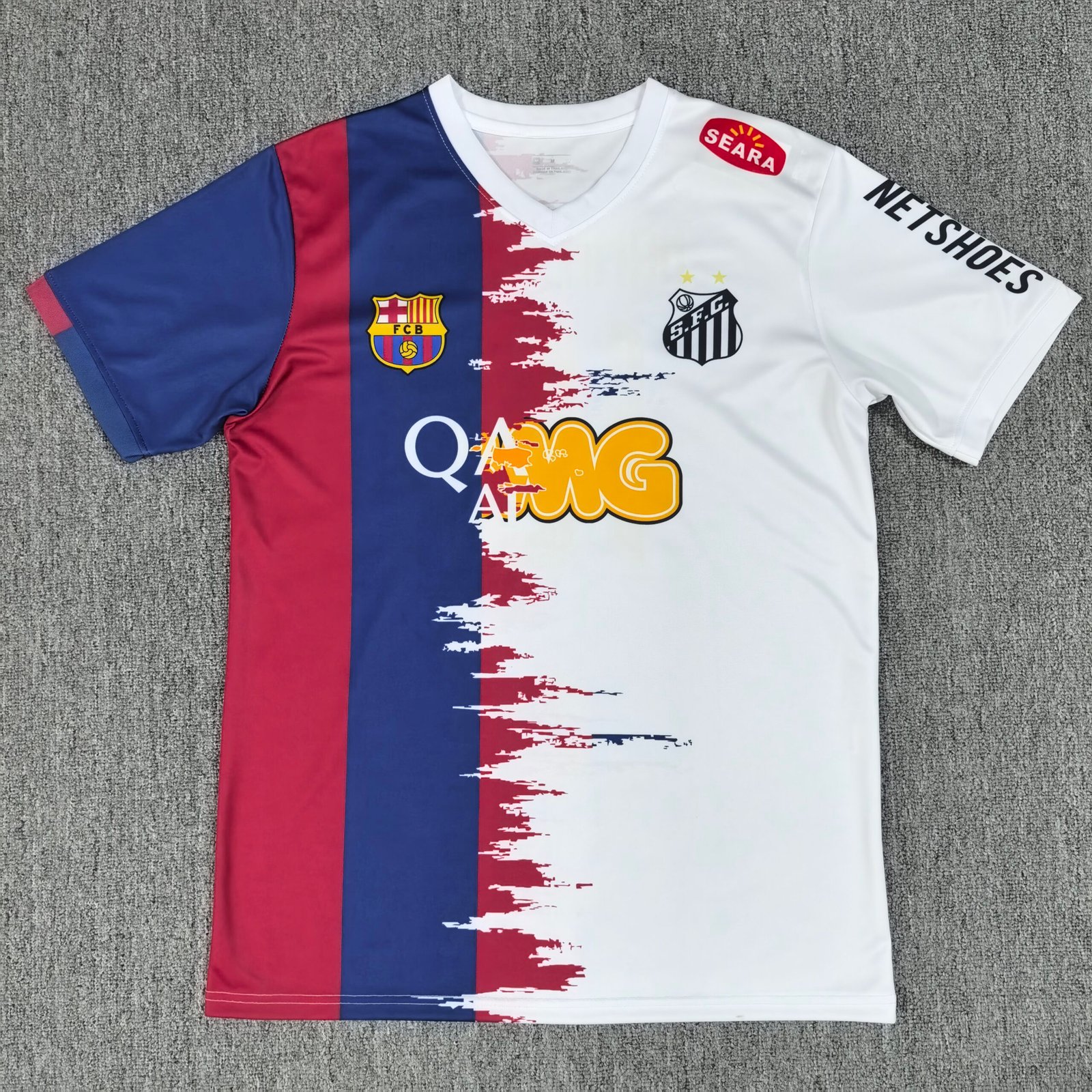 25 26 Santos Barcelona special jersey