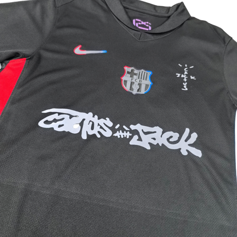 Barcelona x Travis Scott 24-25 Special Edition Away Jersey - Image 2