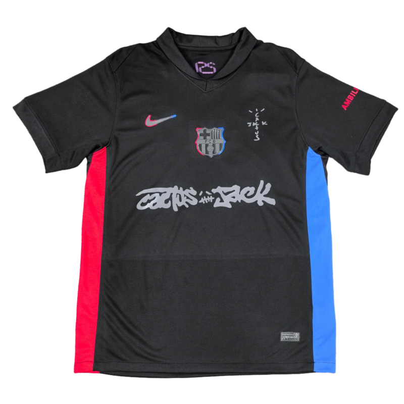 Barcelona x Travis Scott 24-25 Special Edition Away Jersey